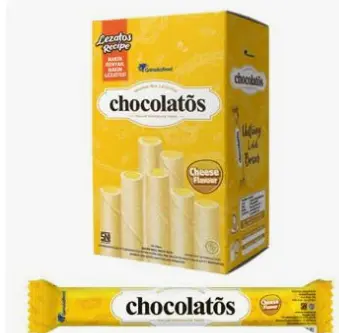 GARUDA CHOCOLATOS WAFER STICK CHEESE 14GR